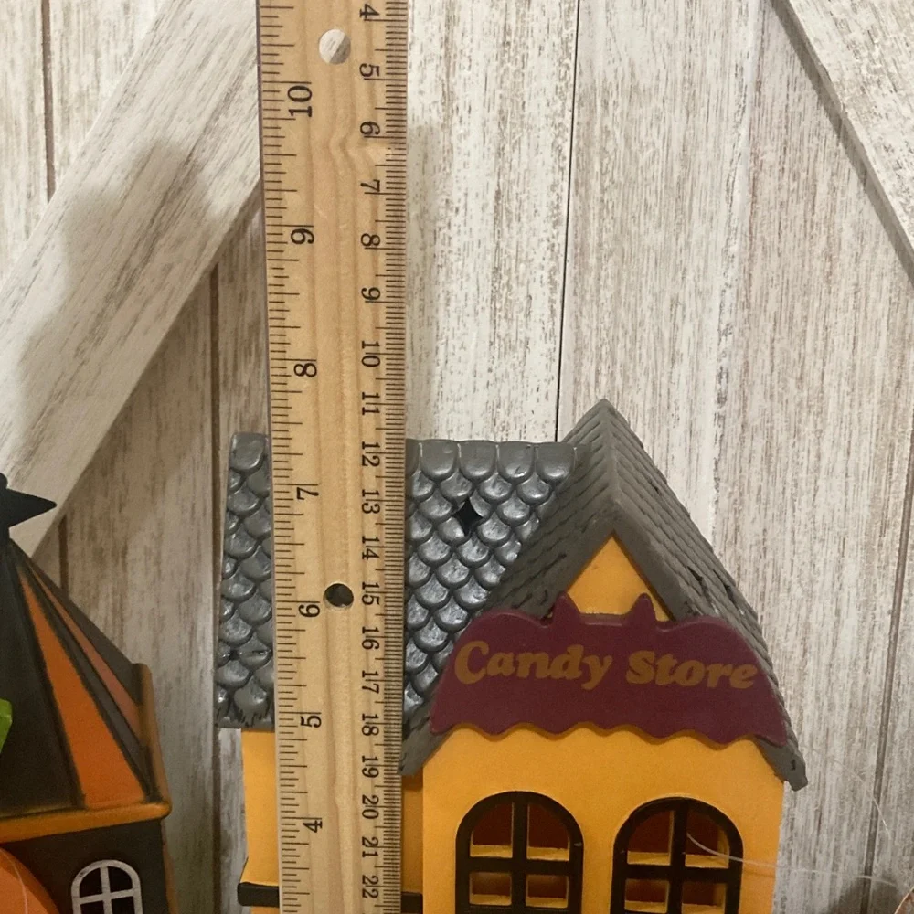 Target BP Halloween Village Set with Ferris Wheel and Carousel